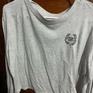 Long sleeve crop top